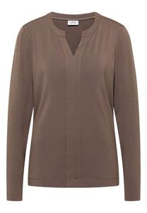 CECIL Лонгслив в коричневом цвете