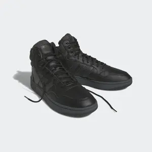 Спортивные кроссовки adidas "HOOPS 3.0 MID LIFESTYLE BASKETBALL CLASSIC МЕХОВАЯ ПОДКЛАДКА ЗИМНИЕ" Adidas Sportswear, цвет Core Black / Carbon / Cloud White