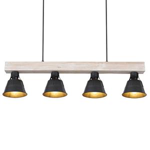 Подвесной светильник Globo Lighting Günther III, твердое железо/ель - 4 пламени