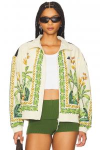 Куртка премиум-класса X farm от Adidas Originals, cream white, bold gold & semi flash green