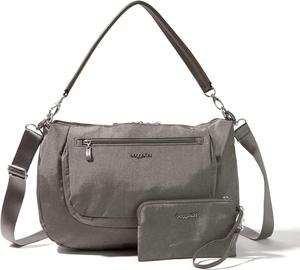 Сумка Modern Everywhere Half Moon Messenger Baggallini, цвет Sterling Shimmer