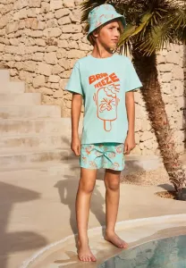 Футболка с короткими рукавами и принтом rame Molo, Light Blue