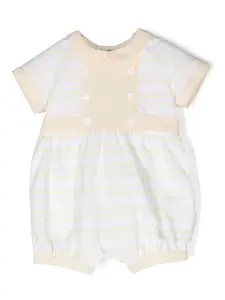 Полосатый комбинезон Patachou, желтый