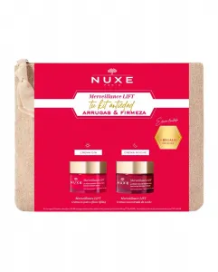 Антивозрастной набор от морщин и для упругости Merveillance Lift дневной и ночной уход Nuxe