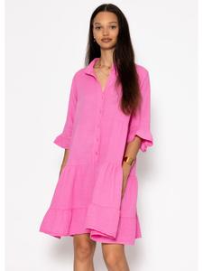 Короткое платье SASSYCLASSY, розовый