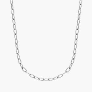 24-дюймовая кабельная цепь из стерлингового серебра (1,35 мм) Blue Nile