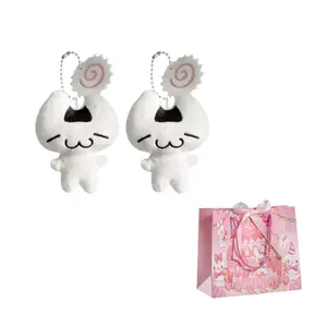 Креативный милый очаровательный морской еж рисовый шарик кот плюшевый кулон 10см высота Fat Fat Dragon