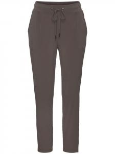 Тканевые брюки LASCANA, серо-коричневый