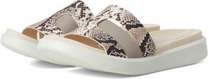 Сандалии ECCO Flowt Oasis Slide Sandal, цвет Moonrock/Python