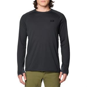 Топ Airmesh с длинными рукавами - мужской Mountain Hardwear, Dark Storm
