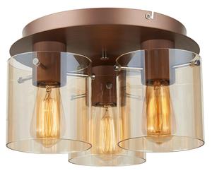 Потолочный светильник Dieter Knoll, 35x21,5 см, янтарный