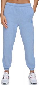 Женские флисовые джоггеры с монохромной нашивкой-логотипом Tommy Hilfiger, True Blue Heather