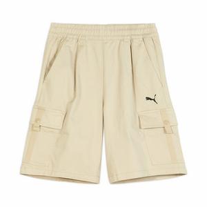 PUMA Тканые карго-шорты мужские khaki