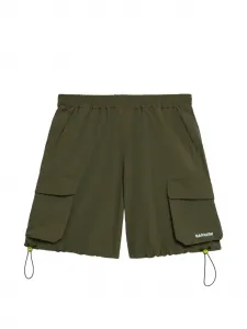 Шорты карго с кулиской Barrow, зеленый