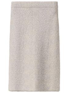 Юбка миди из ткани букле Fabiana Filippi, серый