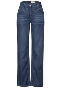 Джинсы с широкими штанинами CECIL Weite, синий