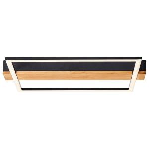 Светодиодный потолочный светильник Brilliant Loneos II, пластик/железо - 1-пламень