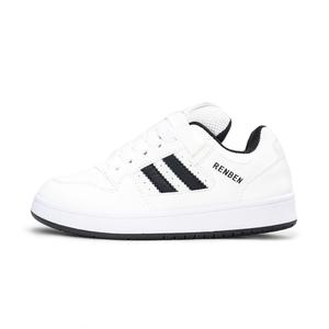 Humanism 1986 Амортизирующие противоскользящие износостойкие облегченные повседневные низкие кроссовки для увеличения роста унисекс белый черный, цвет White Black