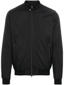 Бомбер с логотипом Herno, черный
