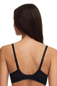 Комфортный бюстгальтер-футболка для дня и ночи на косточках и из пены с эффектом памяти Chantelle, черный