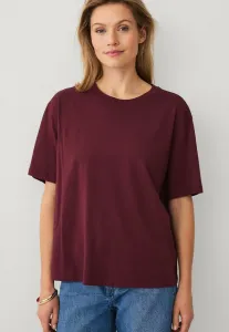 Простая футболка Ellos Collection, Burgundisch
