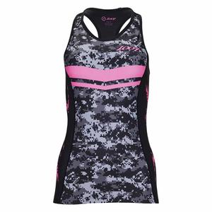 Джерси без рукавов Zoot Tri Racerback, серый