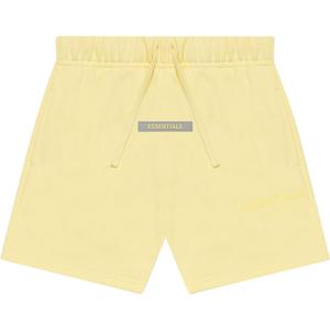 Детские спортивные шорты Fear of God Essentials, цвет Лимонад
