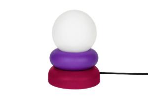 Настольная лампа noo.ma OTEM, розовый - фиолетовый