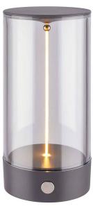 Настольная лампа на батарейках Briloner 7620015, антрацит