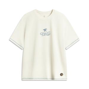 LINING Футболка мужская из коллекции Basketball Collection цвет clam pink gray