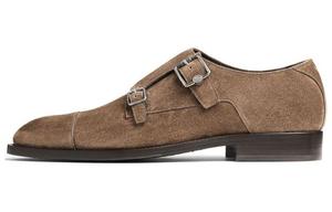 Туфли Finnion Suede Monk Shoes Jimmy Choo, Umber