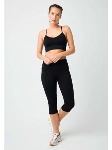 OCEANSAPART Брюки-капри Maya черного цвета