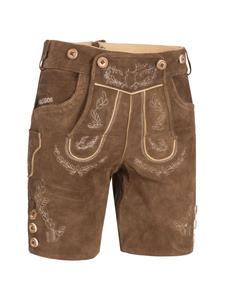 PAULGOS Кожаные шорты, натуральная кожа, модель HK1, светло-коричневый цвет