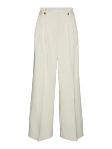 Широкие брюки со складками спереди VERO MODA ELMA, Cream
