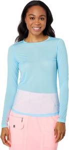 Топ Jamie Sadock Sunsense Crew Neck Top Long Sleeve, цвет Oasis