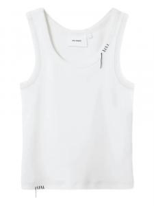 Axel Arigato топ Traced в рубчик, белый