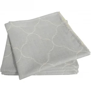 Салфетка тканевая Adam «Indian Cortezada Light», (4 шт.), экологичная, цвет hellgrau