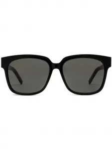 Солнцезащитные очки в квадратной оправе Saint Laurent Eyewear, черный