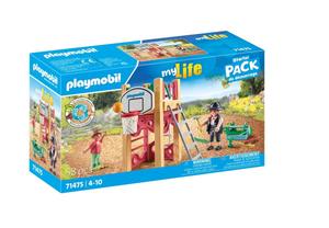 Playmobil, плотник за работой