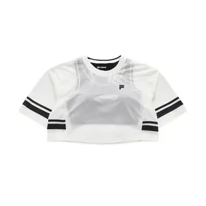 FILA FUSION Футболка SS24 Женский комплект из двух предметов White