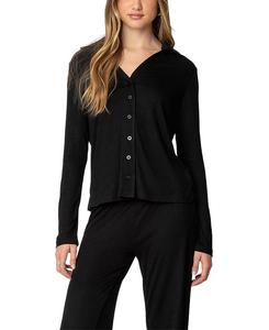 Женская блузка Justina на пуговицах Edikted, черный