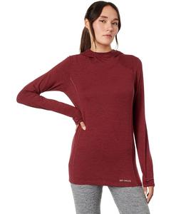 Худи Hot Chillys Clima-Tek, цвет Burgundy Heather