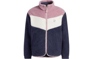 Флисовая куртка унисекс розового цвета Adidas Neo, розовый