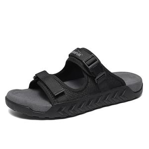 TEMPUR Тапочки-слайды мужские, износостойкие, черные