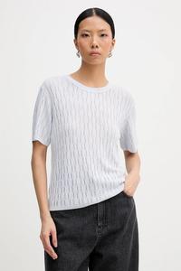 Свитер из шерстяной смеси Patrizia Pepe, синий