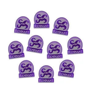 Жетоны остатков Ктулху — фиолетовые, Arkham Horror - Call of Cthulhu Gaming Accessories (Litko Aerosystems)