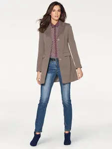 Длинный пиджак ASHLEY BROOKE by Heine "Длинный пиджак", коричневый