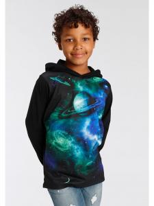 Kidsworld Худи черного цвета