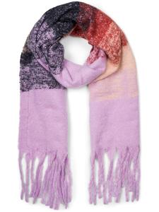 Шарф styleBREAKER, цвет flieder/bordeaux/schwarz