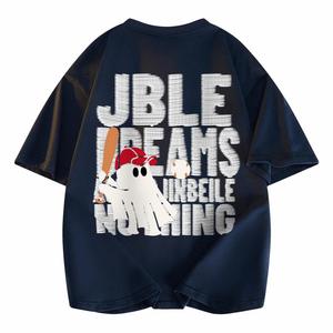 Футболка унисекс JINBEILE, синий